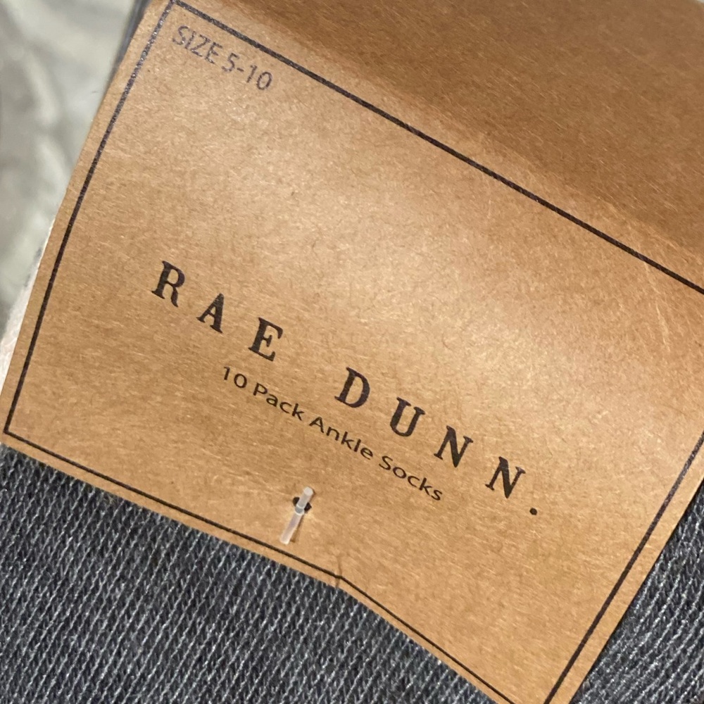 Rae Dunn 10 Pack Thankagiving Ankle Socks - Picture 2 of 4